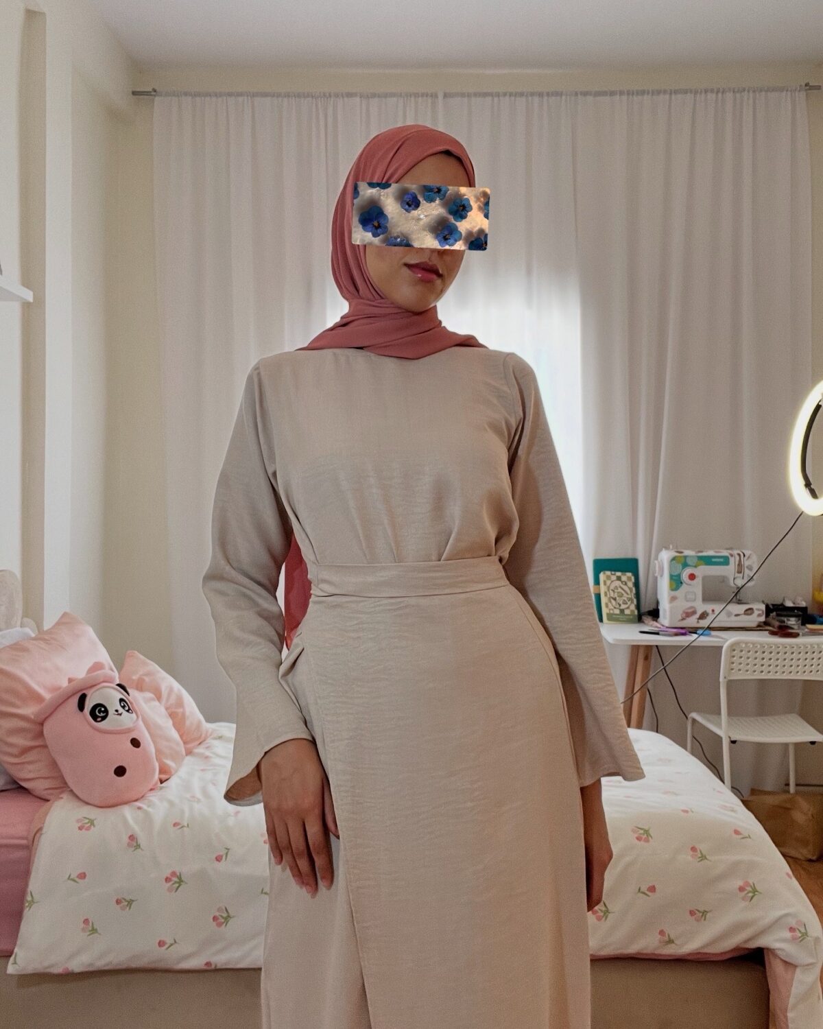 ROBE CROISÉE – LOTUS ATELIER